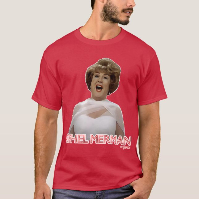 T-shirt Ethel Merman rétro (Devant)