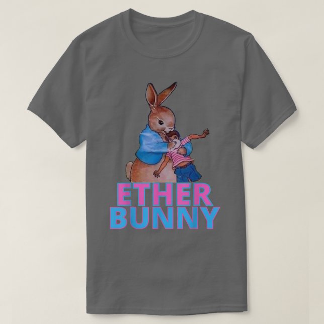 T-shirt Ether Bunny Pâques  (Design devant)