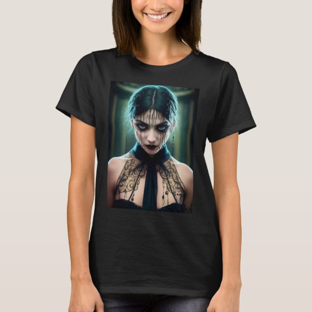 T-shirt Ethereal Ominous Emerald Beauté (Devant)