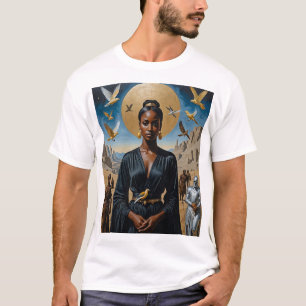 T-shirt Ethereal Queen Divine Imaginaire Art Tee