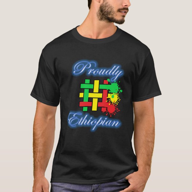 T-shirt Ethiopian dress clothes (Devant)