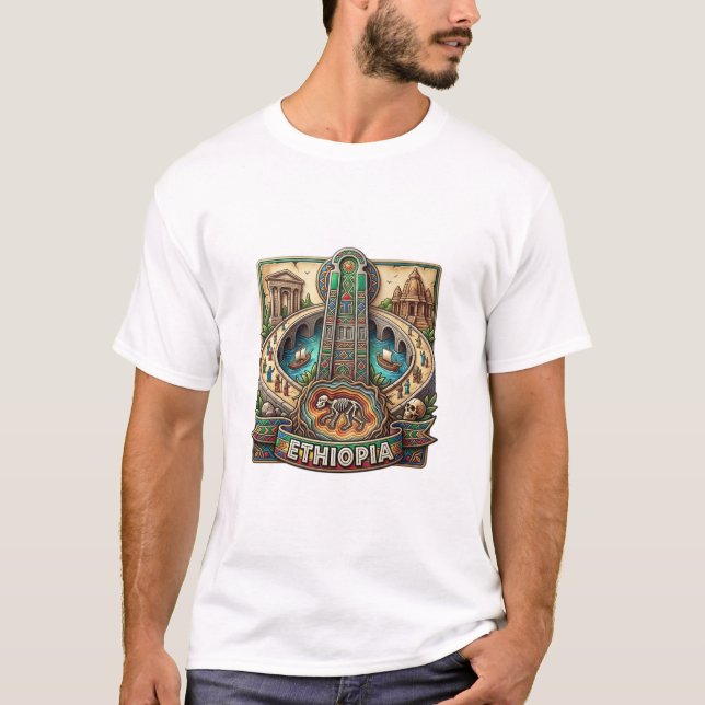 T-SHIRT ÉTHIOPIE (Devant)