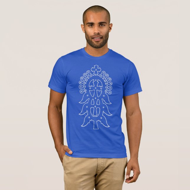 T-shirt Éthiopie Cross Timket (Devant entier)