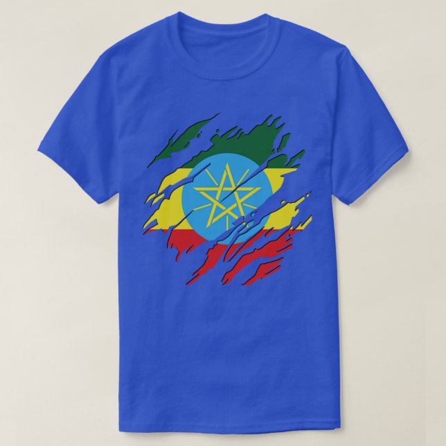T-shirt Éthiopie toujours (Design devant)