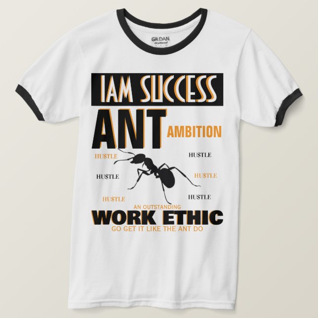 T-SHIRT ÉTHIQUE DE TRAVAIL (Design devant)