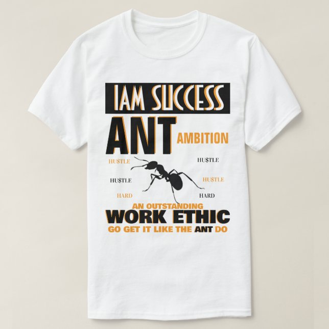T-SHIRT ÉTHIQUE DE TRAVAIL (Design devant)