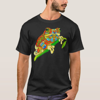 T-shirt Ethnic Frog