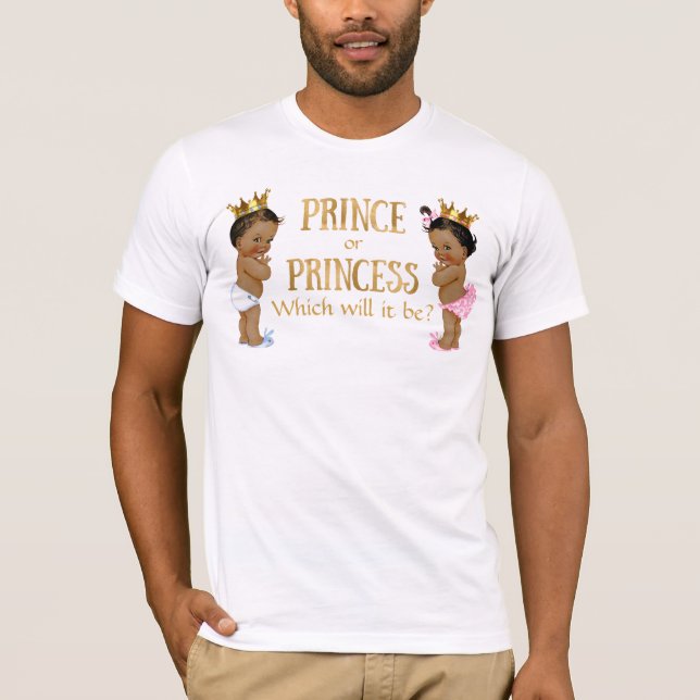 T-shirt Ethnic Prince Princess (Devant)