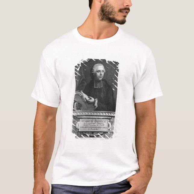 T-shirt Etienne Bonnot de Condillac (Devant)