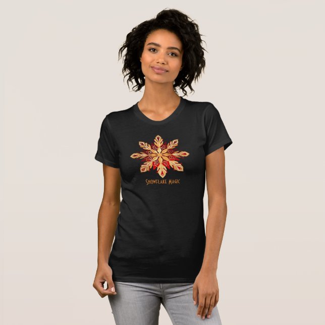 T-shirt Étincelle Arctique (Devant entier)
