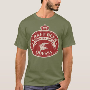T-shirt Étiquette Amateurs de bière artisanale - Odessa Fl