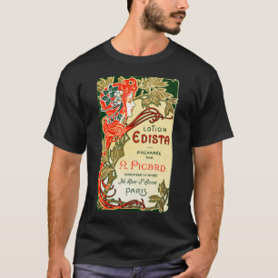 T-shirt étiquette Art nouveau français 1910