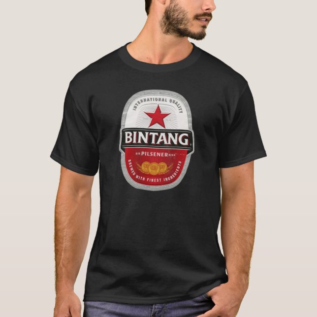 T-shirt Étiquette Bintang Bali (Devant)