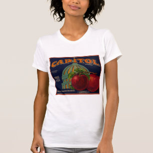 T-shirt Étiquette Capital Apple Sacramento