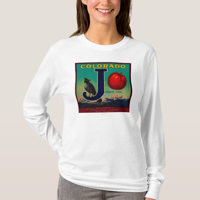 T-shirt Étiquette de caisse de Joslyn Apple (Devant)