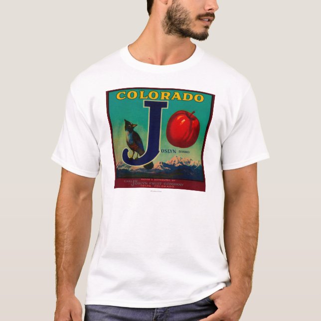 T-shirt Étiquette de caisse de Joslyn Apple (Devant)