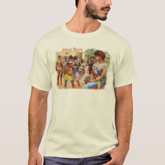 T-shirt Étiquette de cigare de Jolly Band