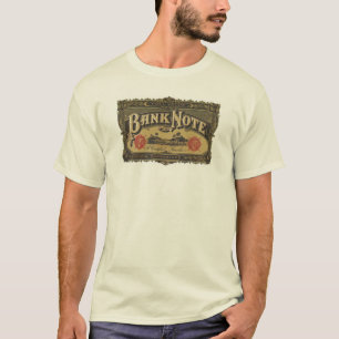 T-shirt Étiquette de cigares à billets de banque
