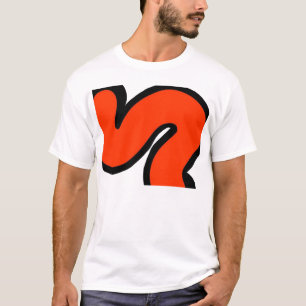 T-shirt Étiquette de graffiti