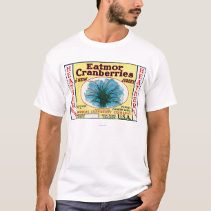 T-shirt Étiquette de marque de canneberges de Heather