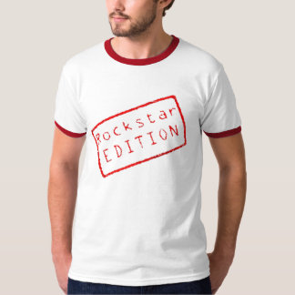 T-shirt Étiquette de Rockstar
