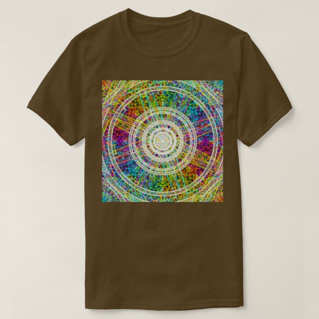 T-shirt Étiquette de rune magique 57 (Design devant)