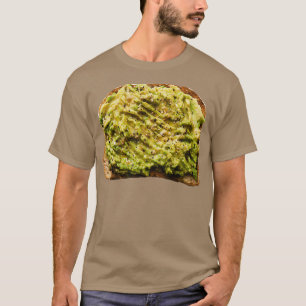 T-shirt étiquette de toast à l'avocat 1