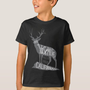 T-shirt Étiquette de Yosemite