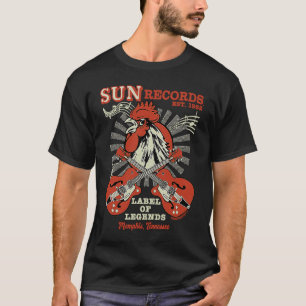 T-shirt Étiquette des disques Sun