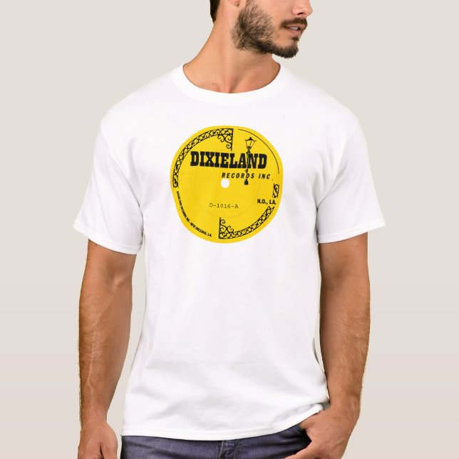 T-shirt Étiquette des enregistrements Dixieland (Devant)