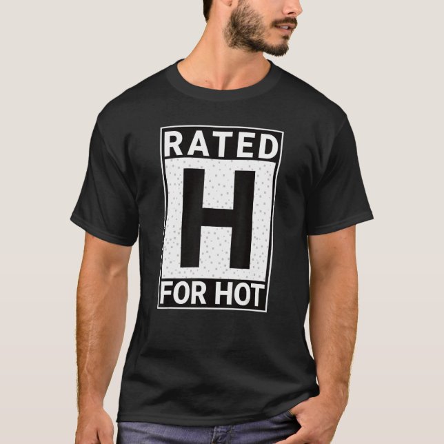 T-shirt Étiquette H Pour Sticker De Notes Chaudes Pour Gam (Devant)
