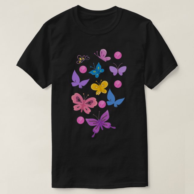 T-shirt Étiquette papillon Encanto (Design devant)
