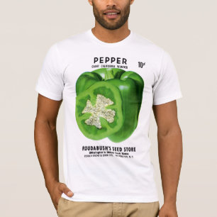 T-shirt Étiquette Pepper Seed Packet