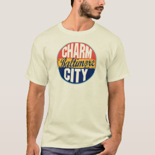 T-shirt Étiquette vintage de Baltimore