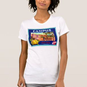 T-shirt Étiquette vintage de caisse de fruit de ~ de