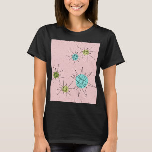 T-shirt étoile atomique rose Iconique