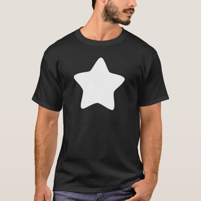 T-shirt Étoile blanche (Devant)