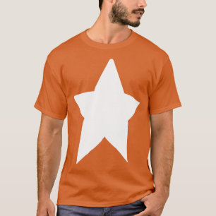 T-shirt Étoile blanche de Chonk minimal