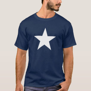 T-shirt Étoile blanche patriotique