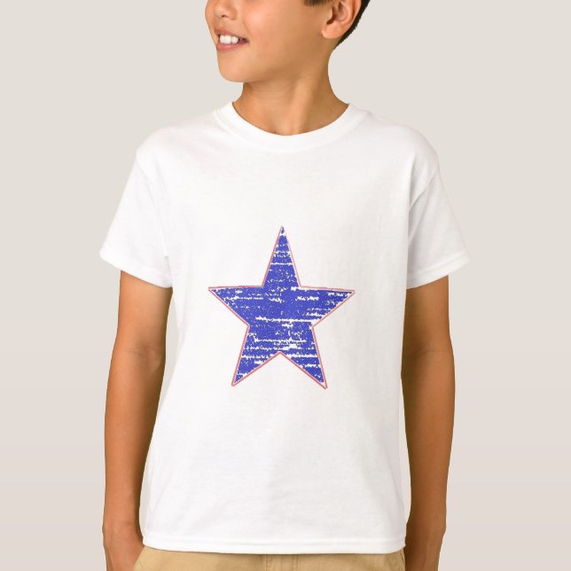 T-shirt Étoile bleue (Devant)