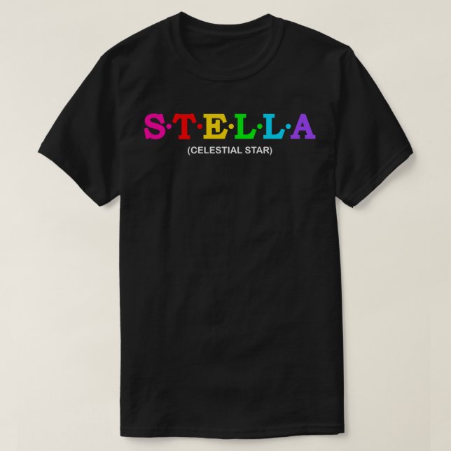 T-shirt Étoile céleste de Stella (Design devant)