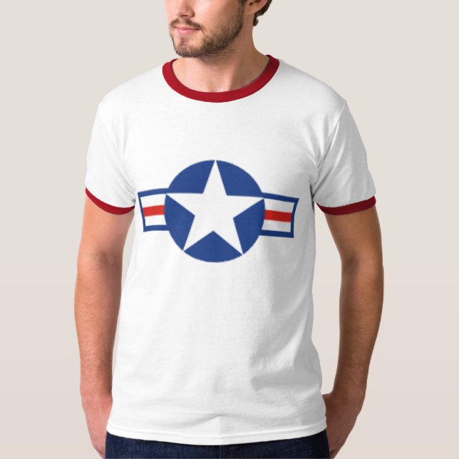 T-shirt Étoile d'avions (Devant)