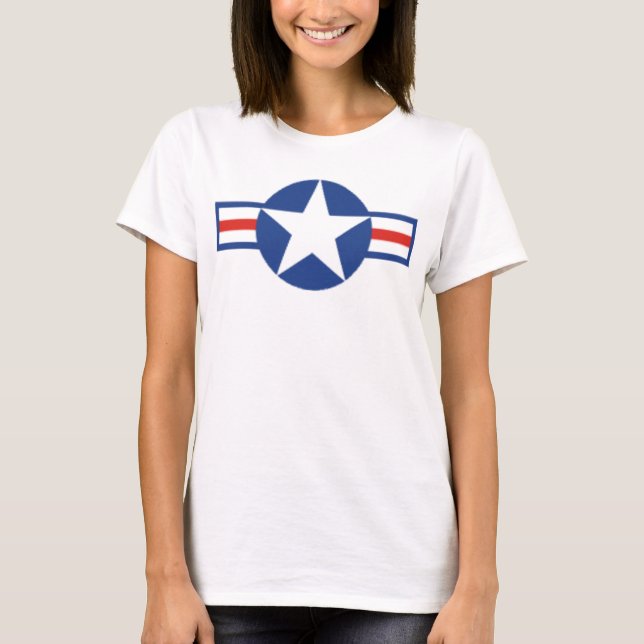 T-shirt Étoile d'avions (Devant)
