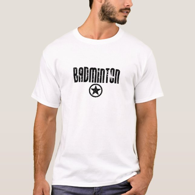 T-shirt Étoile de badminton (Devant)