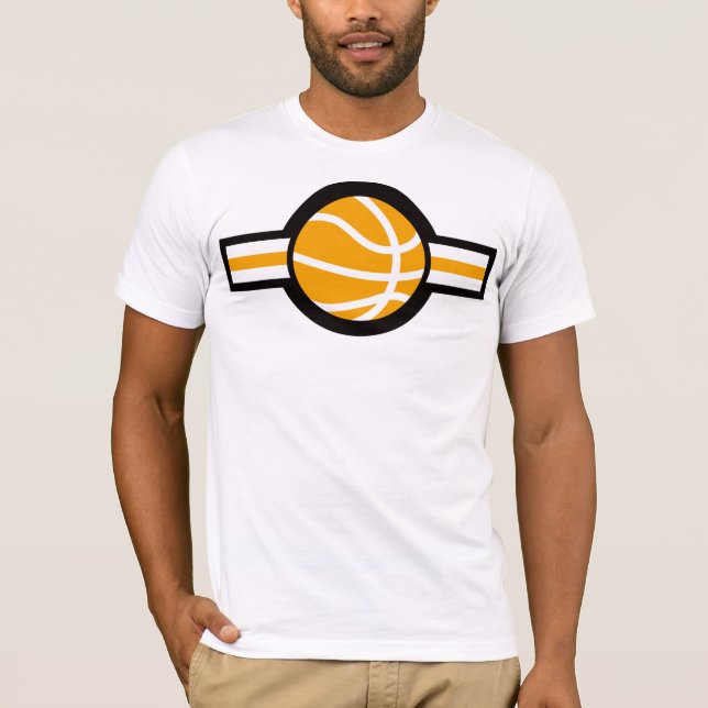 T-shirt étoile de basket (Devant)