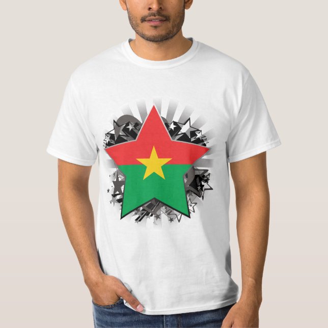 T-shirt Étoile de Burkina Faso (Devant)