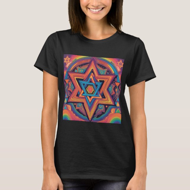 T-shirt Étoile de David (Devant)