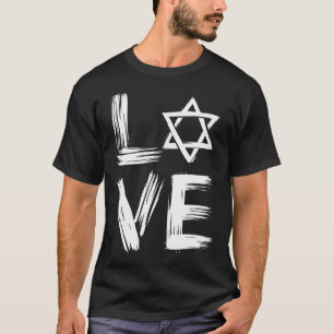 T-shirt Étoile de David amour juive