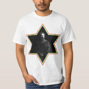 T-shirt Étoile de David de Haile Selassie