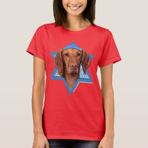 T-shirt Étoile de David de Hanoukka - Vizsla - Reagan